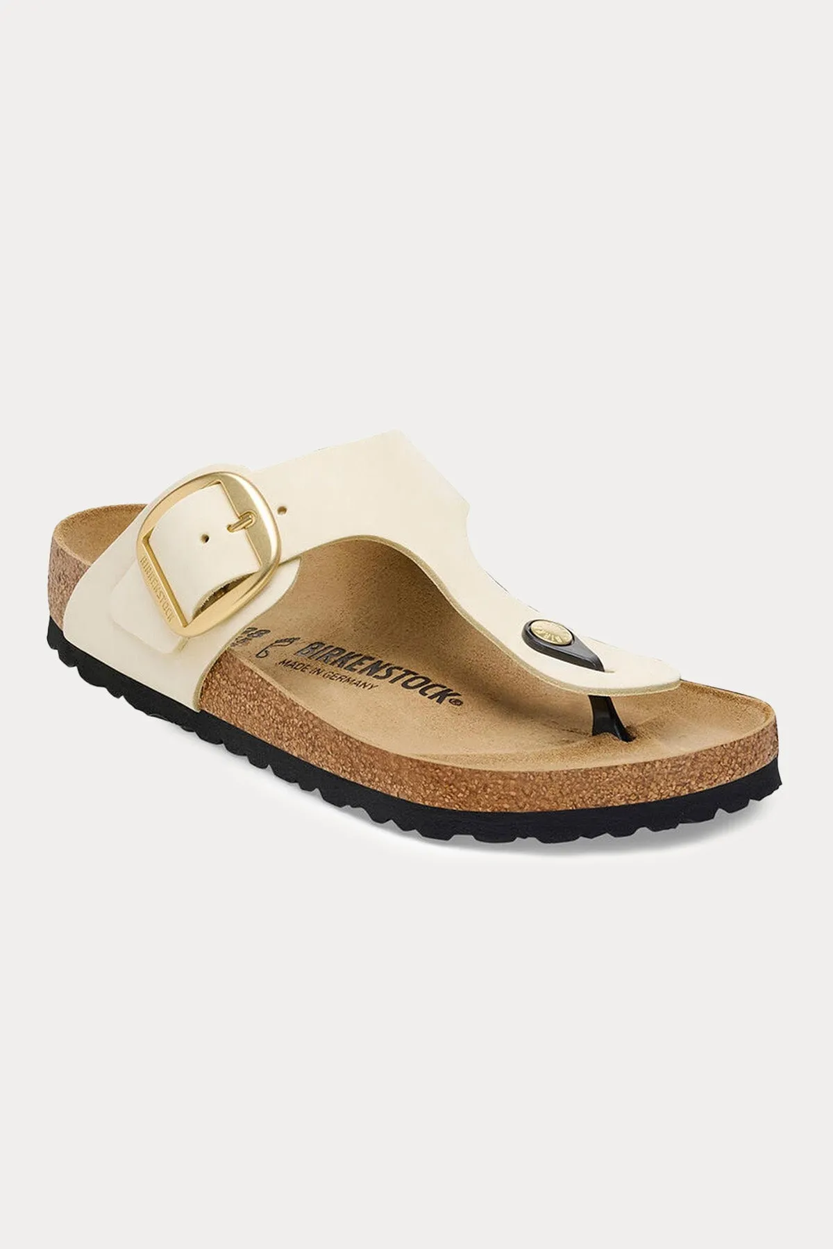 Birkenstock Gizeh Tek Tokal Doal Nubuk Deri Parmak Aras Terlik