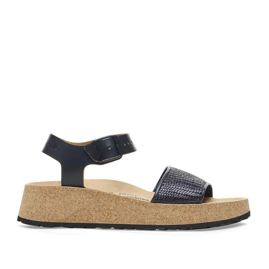 Birkenstock Glenda Raffia - Black