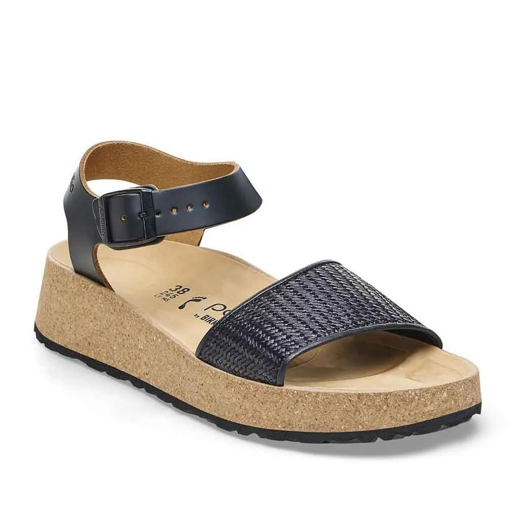 Birkenstock Glenda Raffia - Black