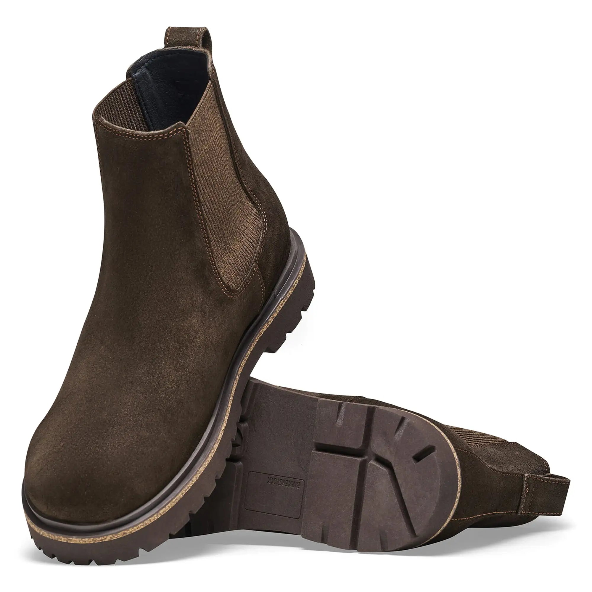 Birkenstock Highwood Slip On Boot - Mocha Suede