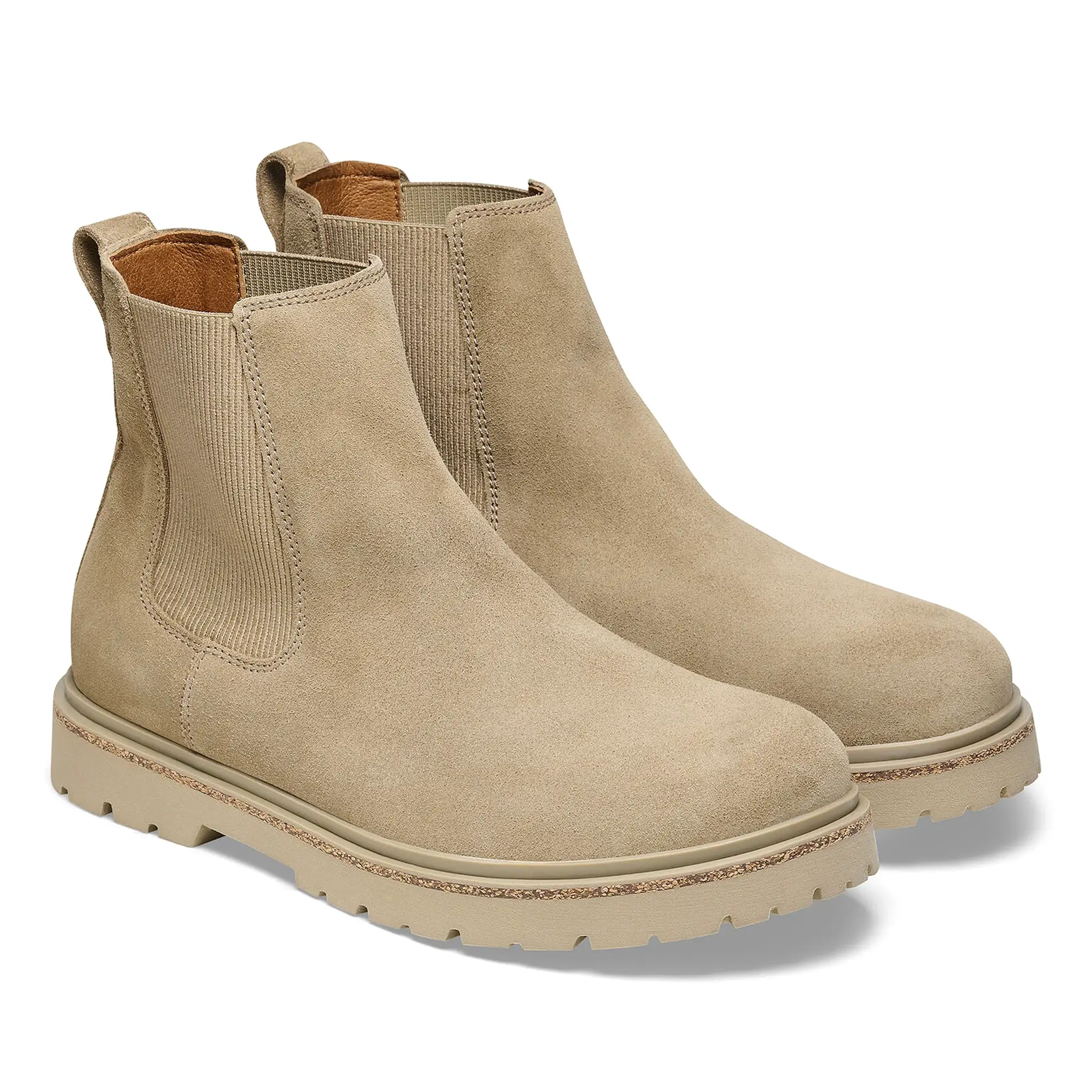 Birkenstock Highwood Slip On Boot - Taupe Suede