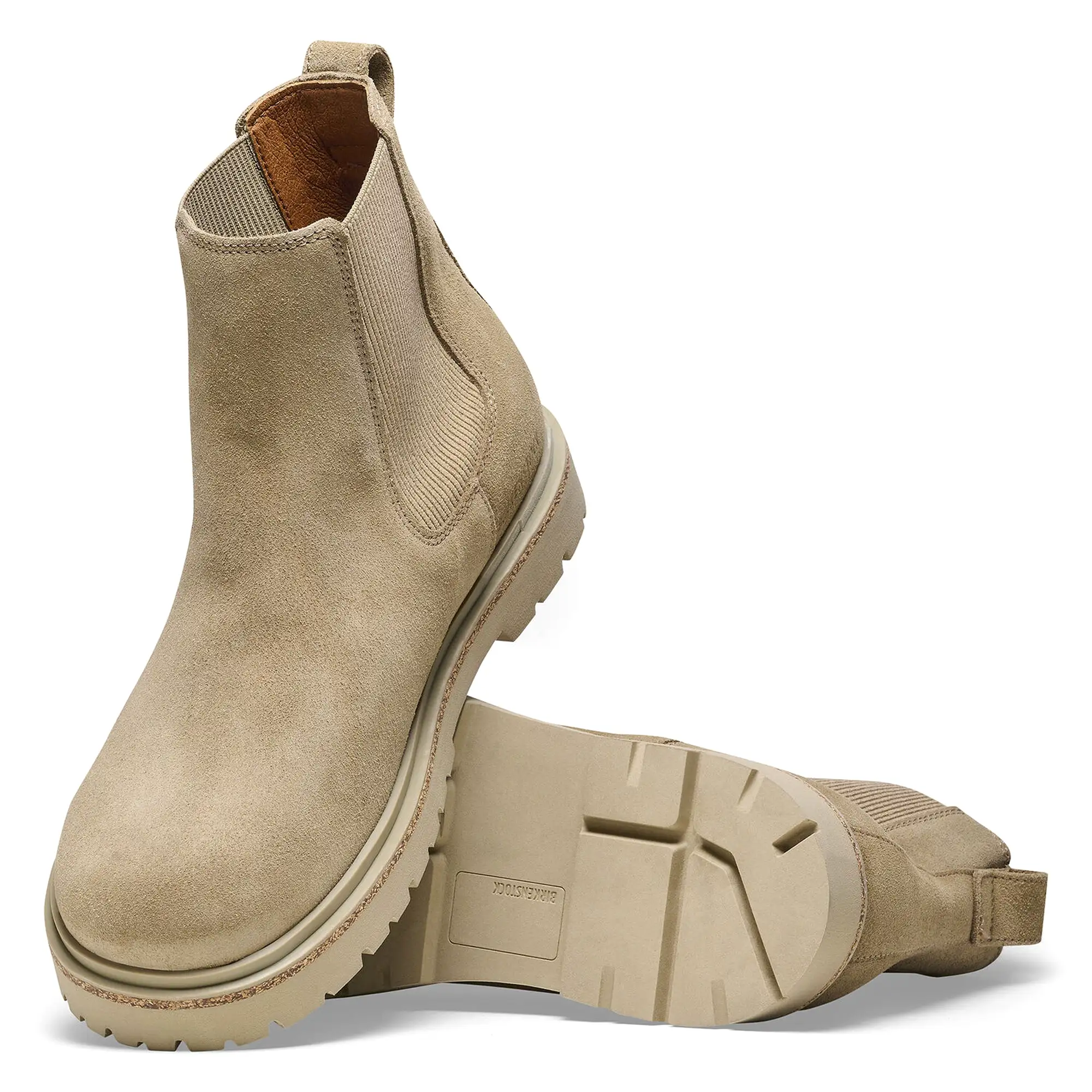 Birkenstock Highwood Slip On Boot - Taupe Suede