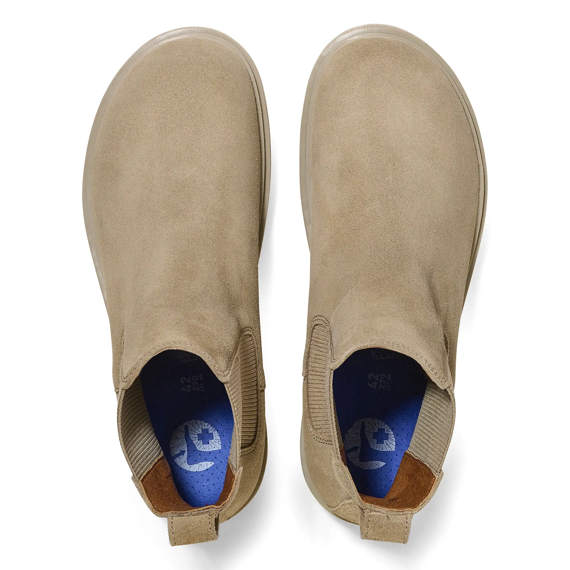 Birkenstock Highwood Slip On Boot - Taupe Suede