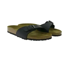 BIRKENSTOCK Madrid Pantoletten Made in Germany Sandale schmale Breite 0040793 Schwarz