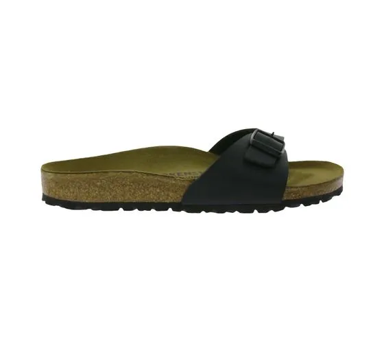 BIRKENSTOCK Madrid Pantoletten Made in Germany Sandale schmale Breite 0040793 Schwarz