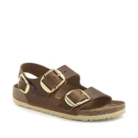 Birkenstock Milano Big Buckle Cognac   