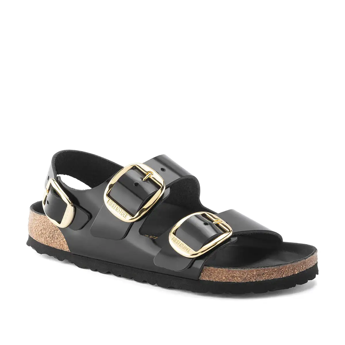 Birkenstock Milano Big Buckle High Shine Black   