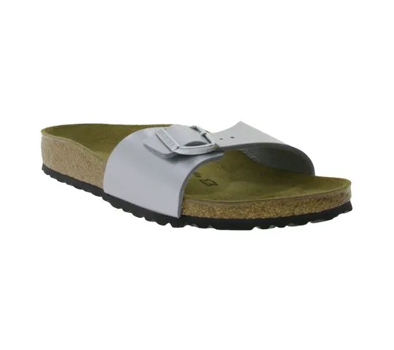 BIRKENSTOCK Mules Madrid Made in Germany sandalia ancho estrecho 0040413 plata