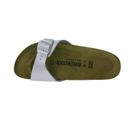 BIRKENSTOCK Mules Madrid Made in Germany sandalia ancho estrecho 0040413 plata