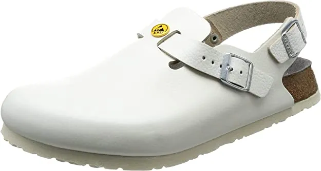 Birkenstock Tokio Antistatic Regular White Natural leather