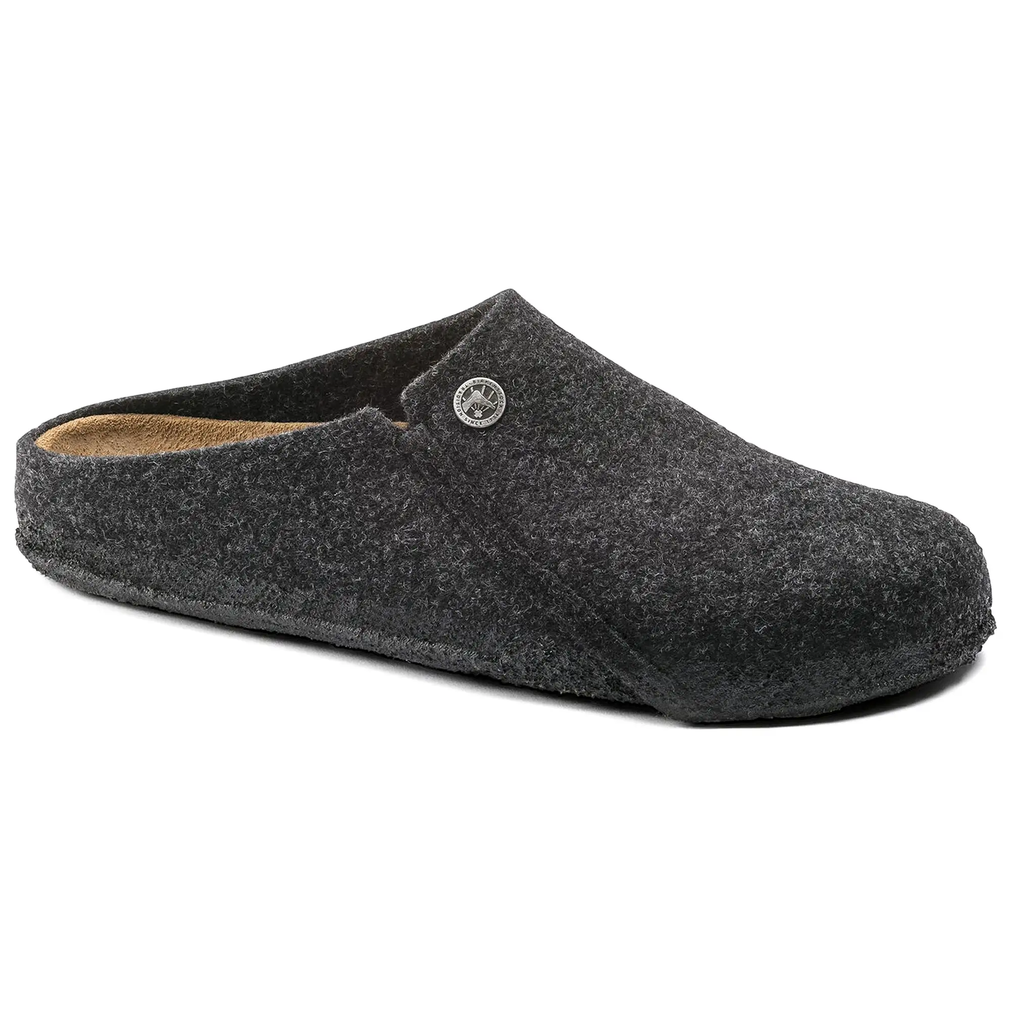 Birkenstock Zermatt Felt Slippers - Anthracite