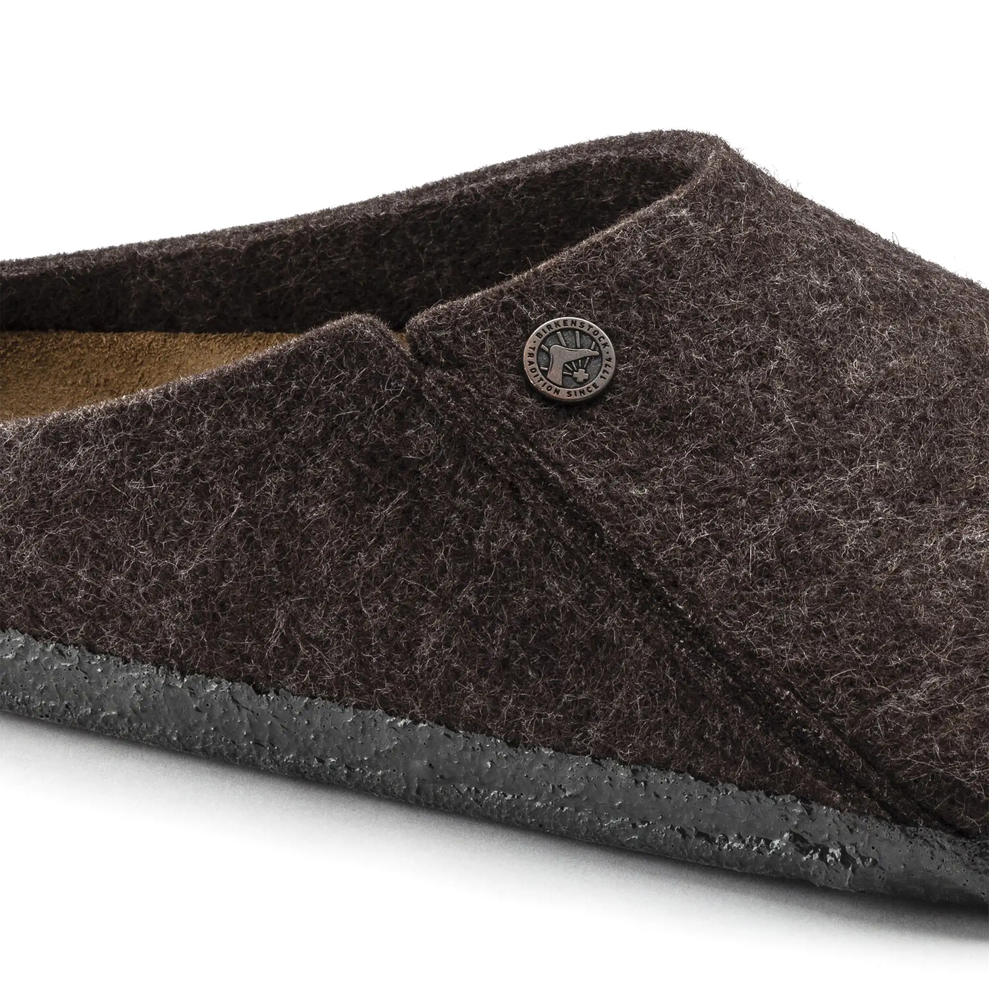 Birkenstock Zermatt Felt Slippers - Mocha