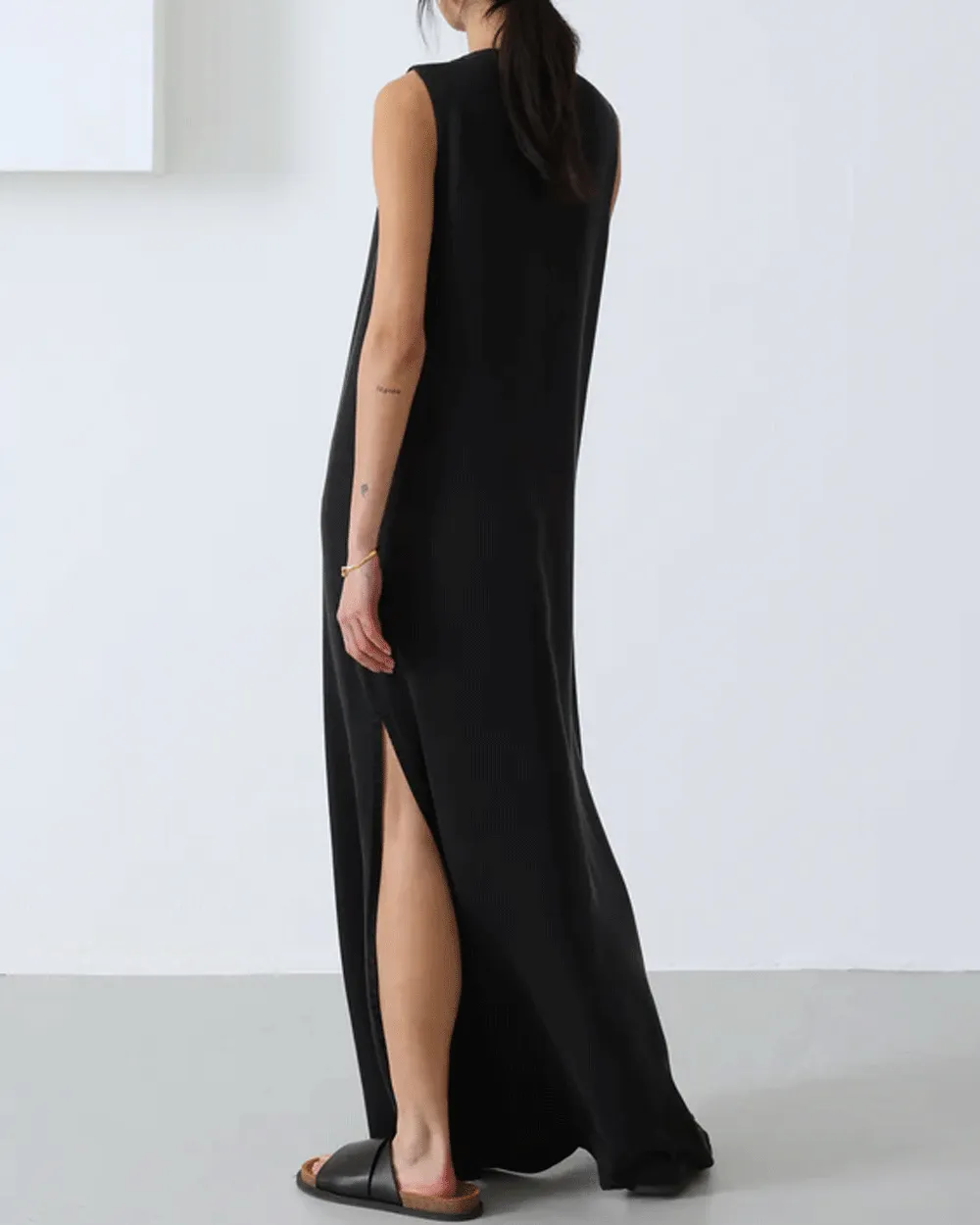 Black Brittany Maxi Dress