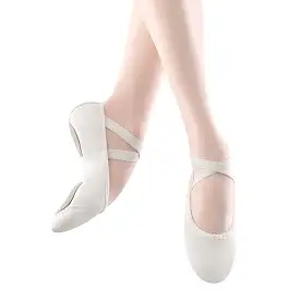 Bloch Prolite II Leather Ballet Slippers - White