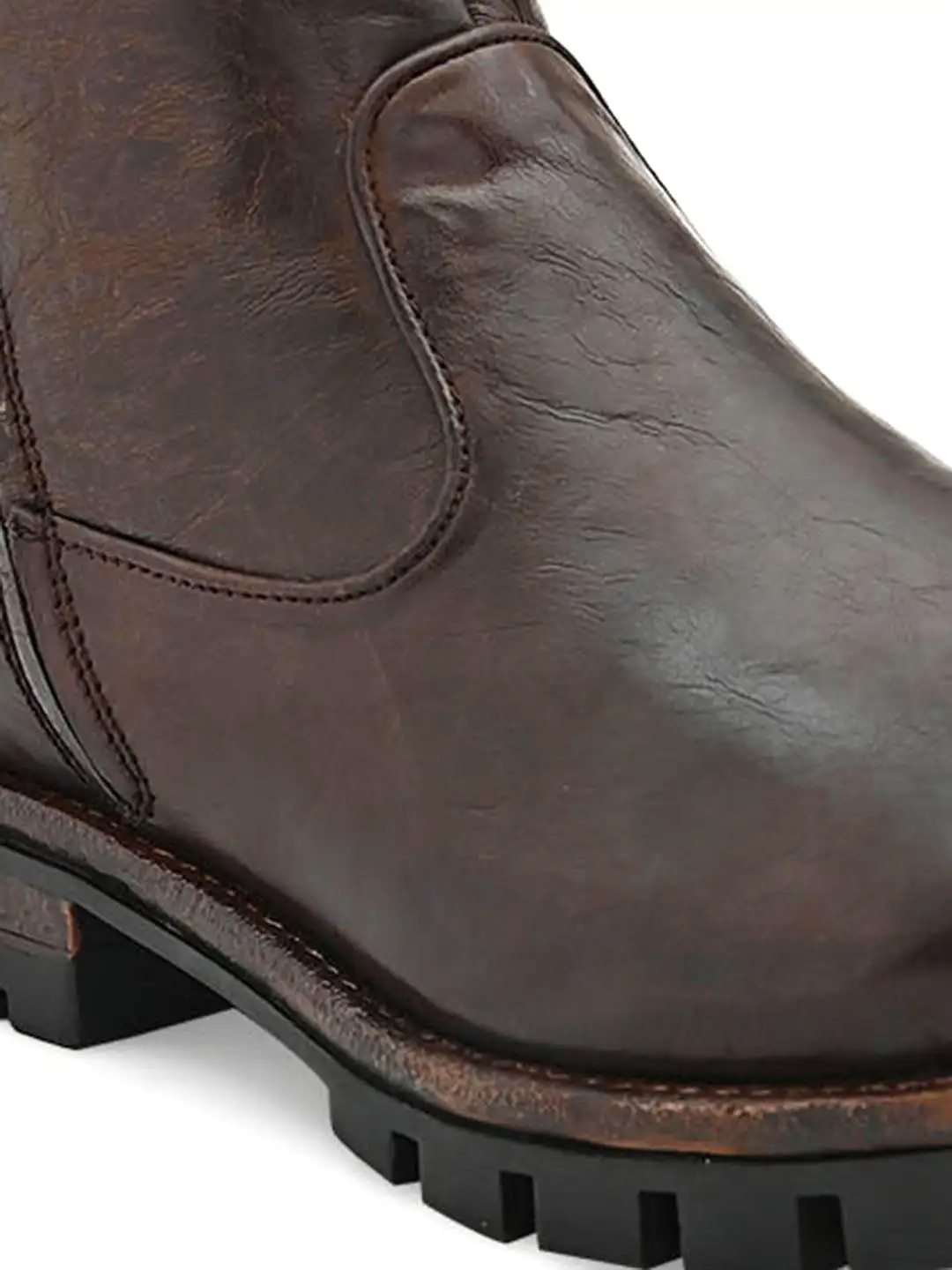 Brown Ankle Length Boots