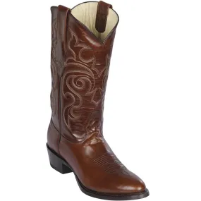 Brown Cowboy Boots Round Toe