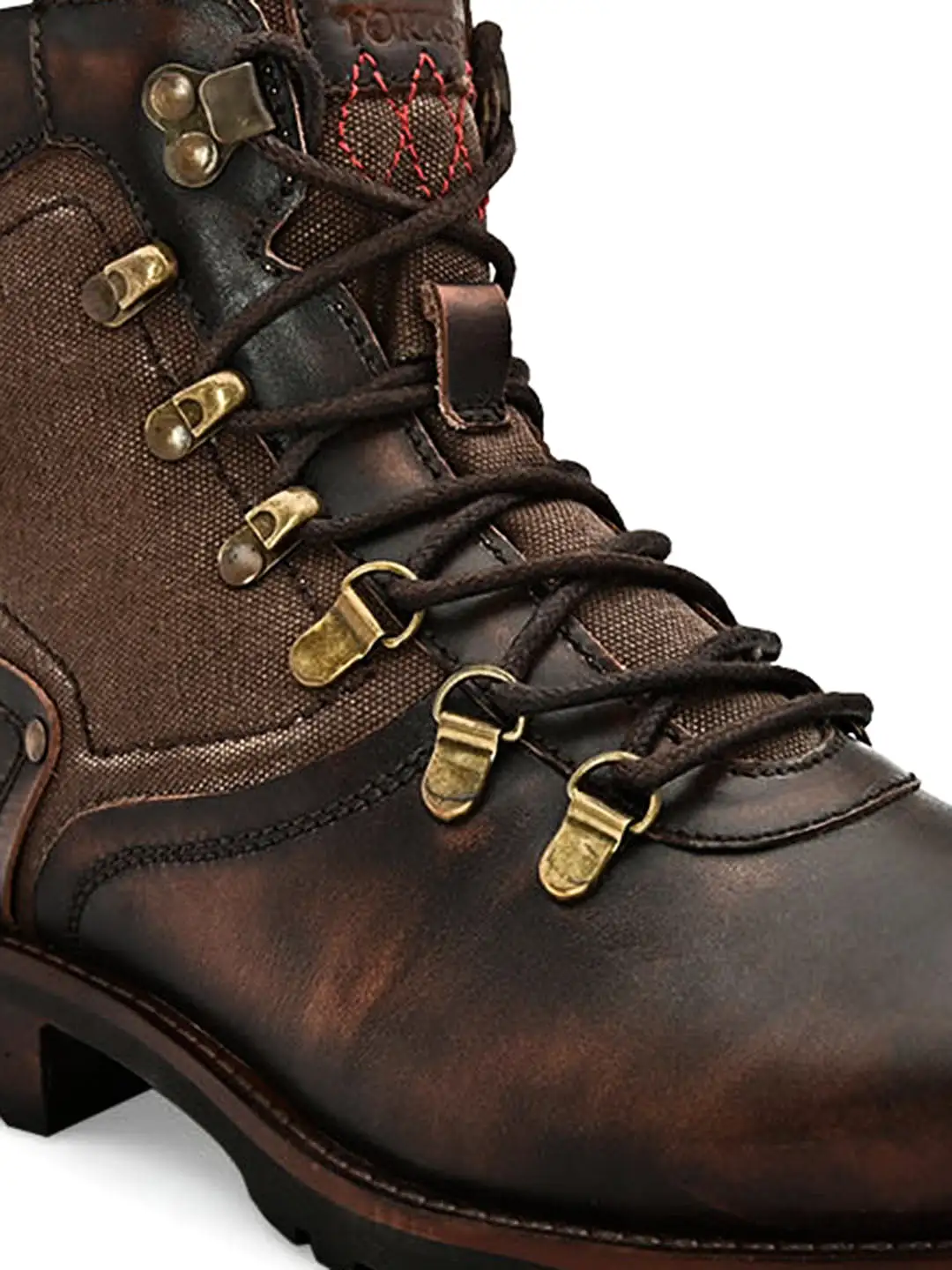 Brown Lace up Boots