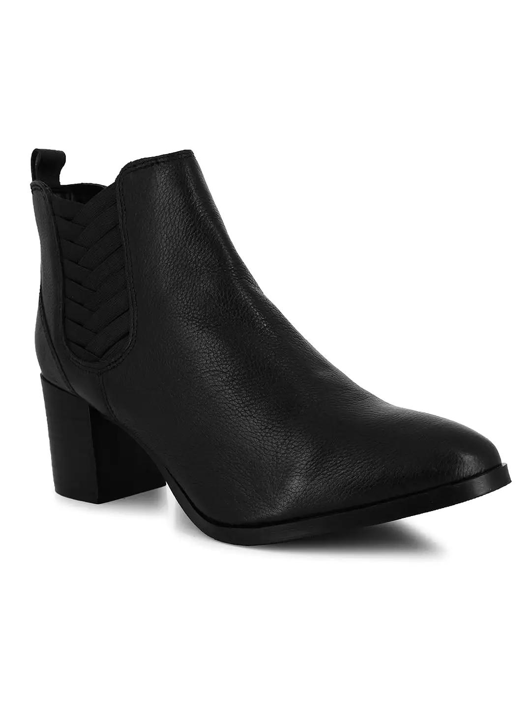 Chelsea Samron Black Women Boots