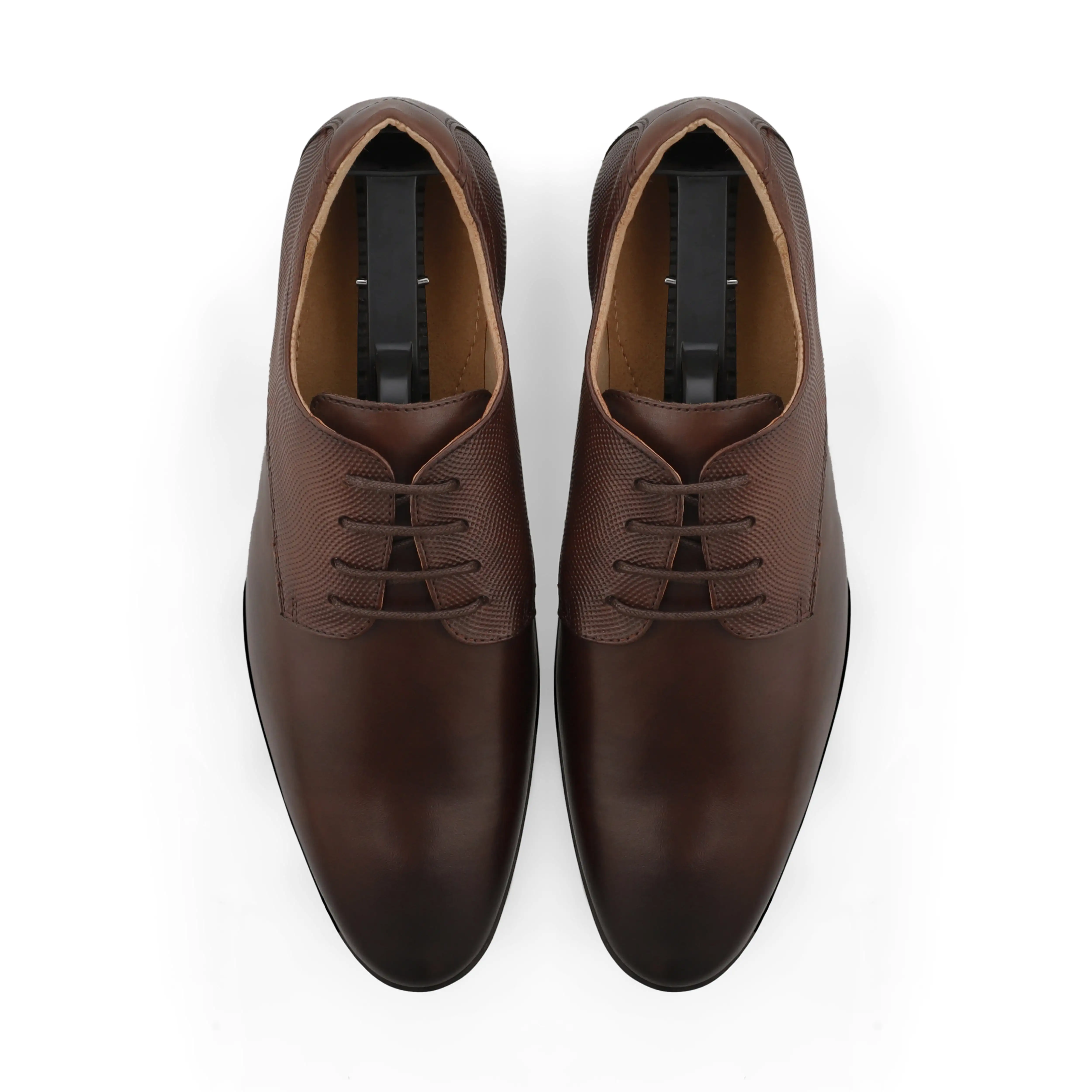 Classic Leather Derbys-Brown