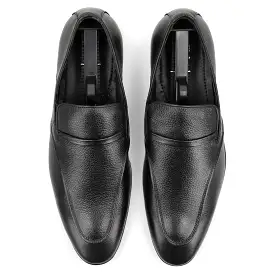 Classy Thin Strapped Loafers - Black