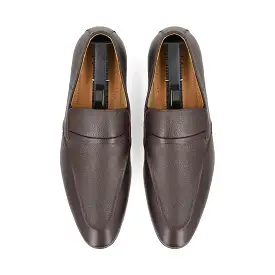 Classy Thin Strapped Loafers - Brown