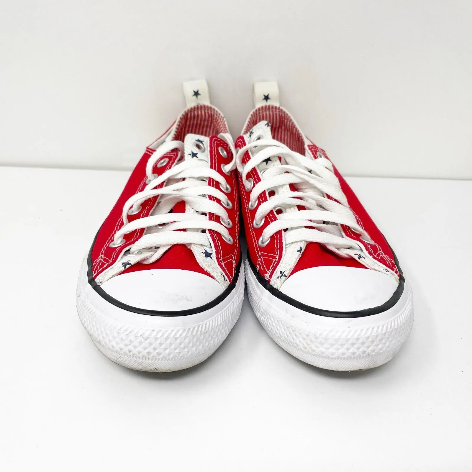 Converse Boys Chuck Taylor All Stars 667799F Red Casual Shoes Sneakers Size 5