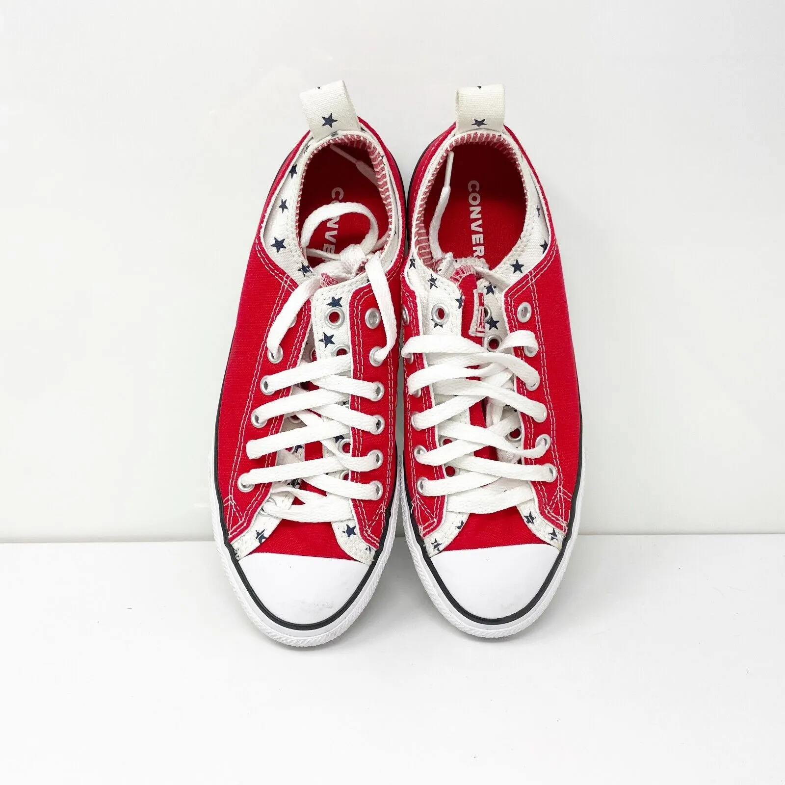 Converse Boys Chuck Taylor All Stars 667799F Red Casual Shoes Sneakers Size 5