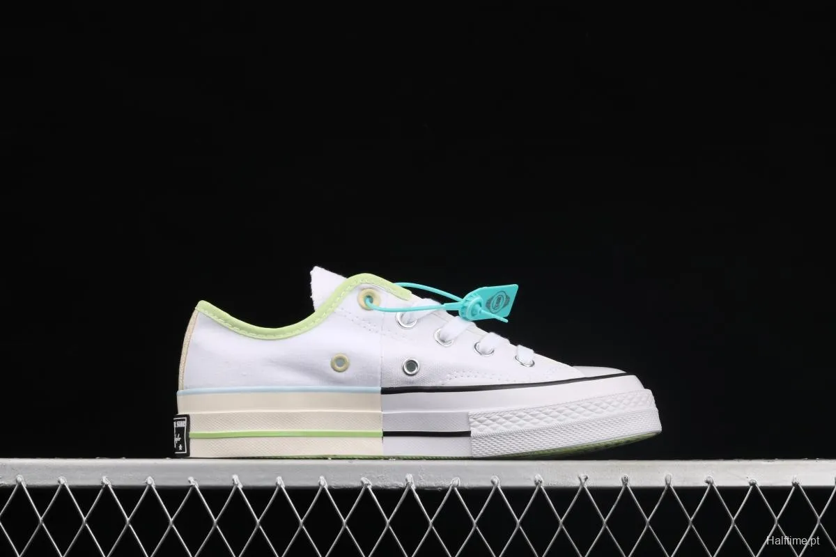 Converse ChuNIKE 70s Converse Macaron mandarin duck splicing low-top leisure board shoes 171181C