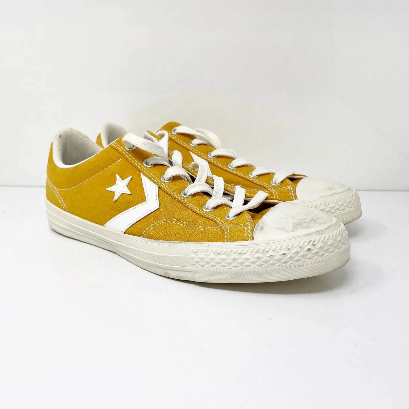 Converse Unisex Star Player OX 161568C Yellow Casual Shoes Sneakers Sz M 9 W 11