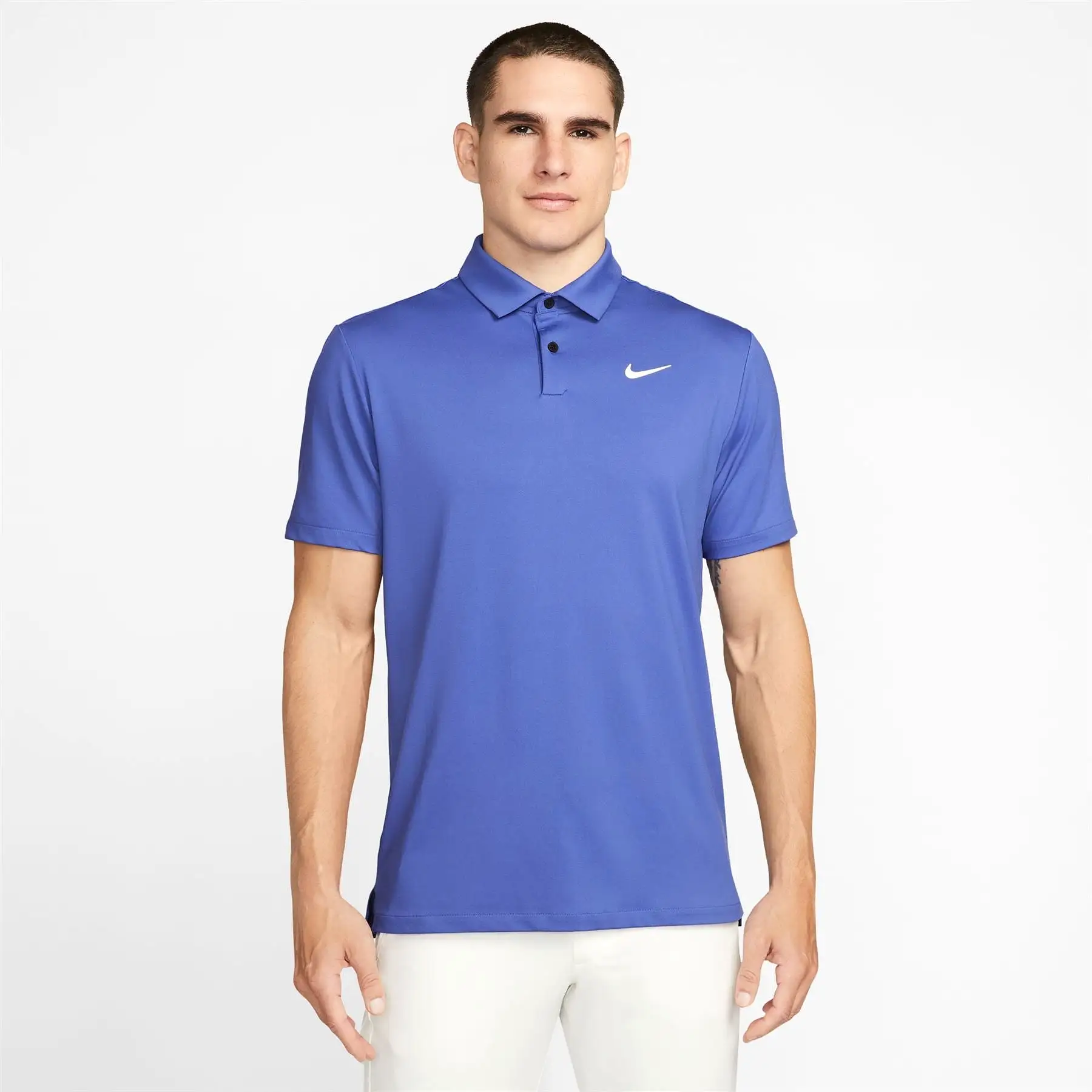 Dri-FIT Tour Stretch Solid Polo Blue Lapis - W23