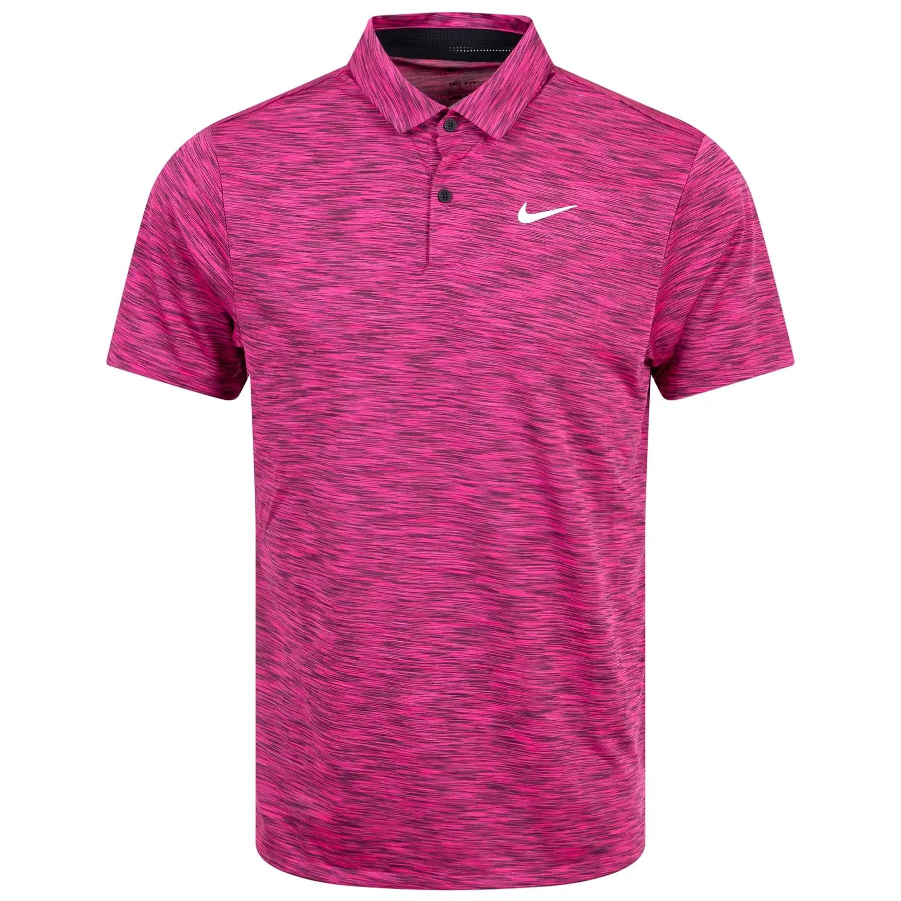 Dri-FIT Tour Stretch Space Dye Polo Bordeaux Pink - W23