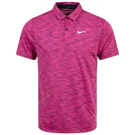 Dri-FIT Tour Stretch Space Dye Polo Bordeaux Pink - W23