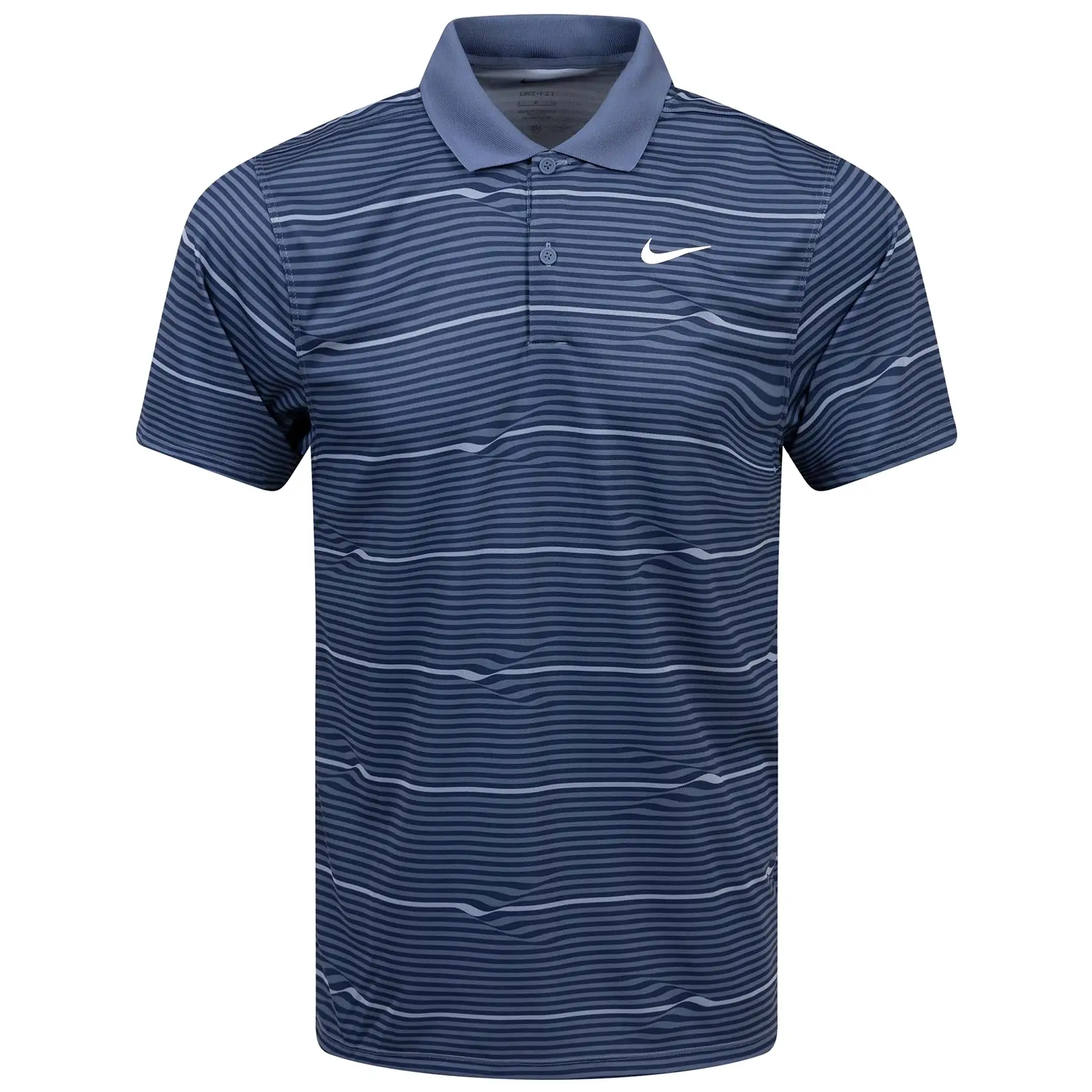 Dri-FIT Victory+ Ripple Stripe Polo Midnight Navy - SS24