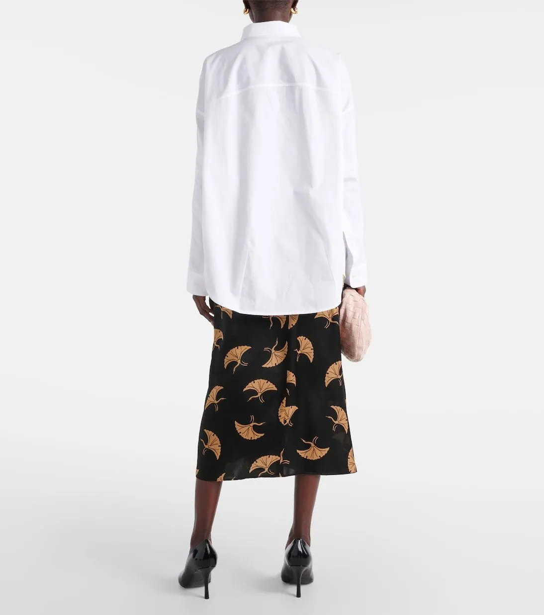 Dries Van Noten  |Long Sleeves Plain Cotton Office Style Formal Style