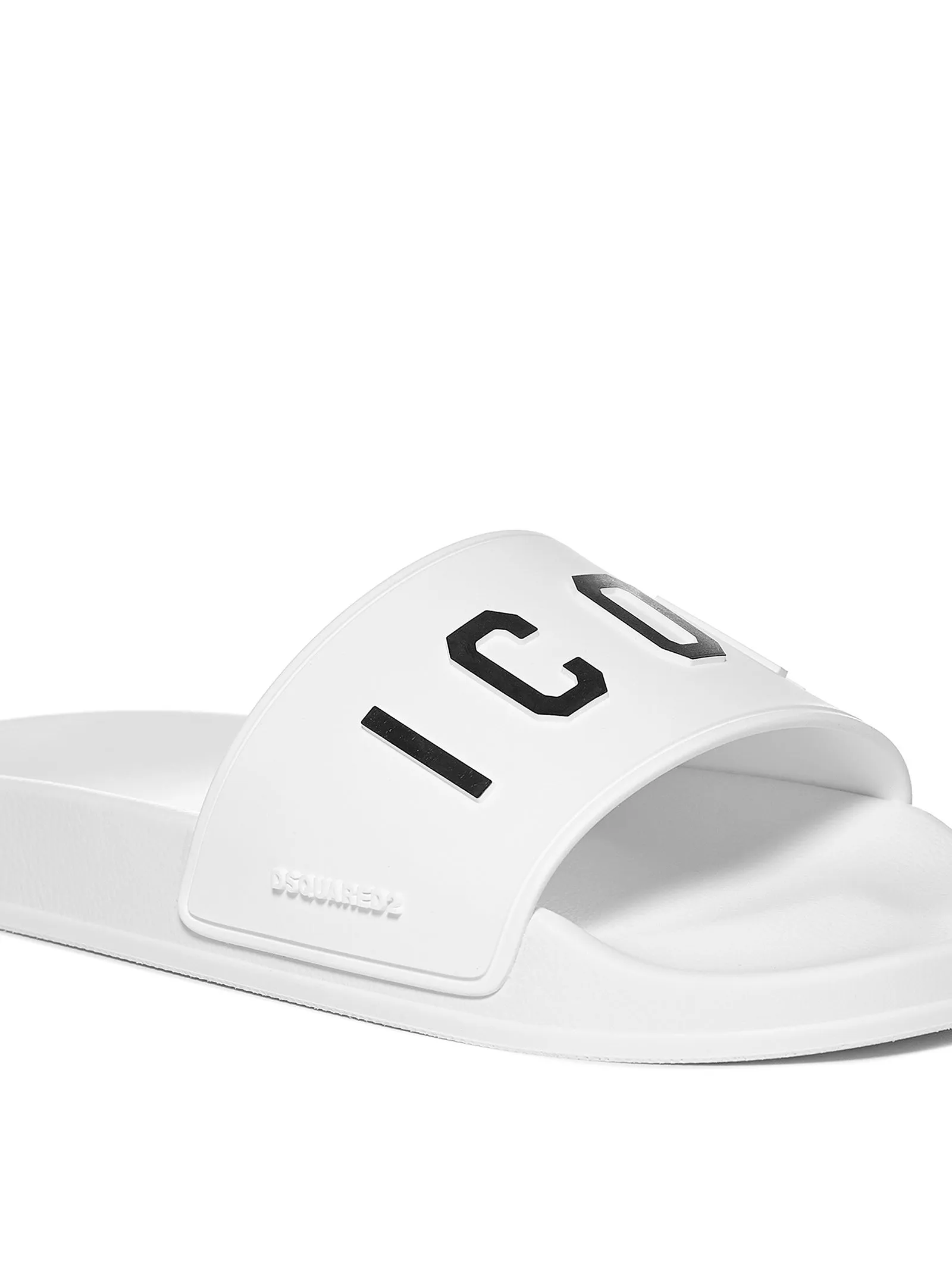 Dsquared2 3D Logo Lettering Slip-On Slides