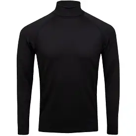 Edwin Thermal Roll Neck Black/Red - 2024