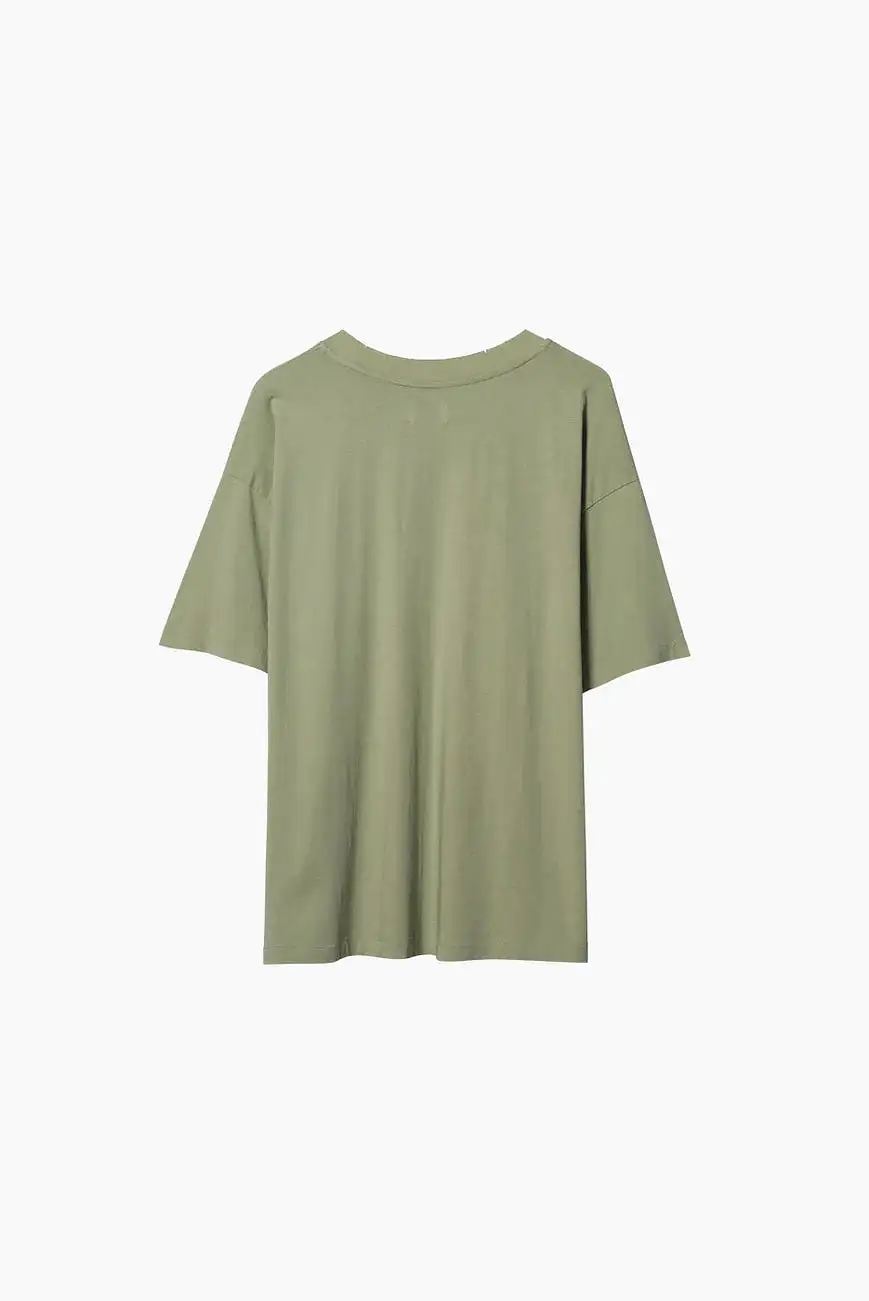 ELWOOD OVERSIZED CORE TEE SAGE