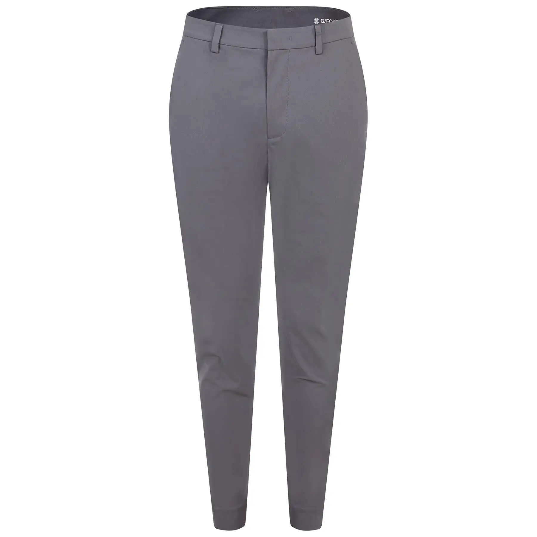 Four-Way Stretch Slim Leg Trousers Charcoal Grey - SS24