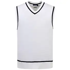 Fraser Knitted Vest White - W23