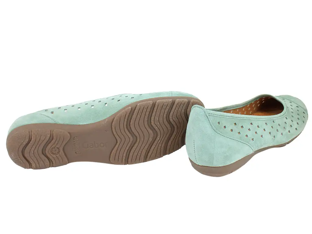 Gabor Pumps Ruffle 24.169 Menta