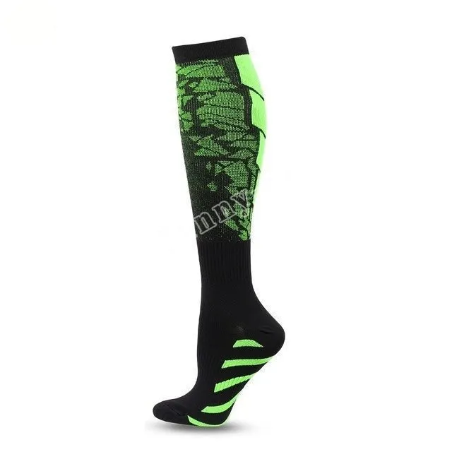 Green Blood Circulation Promotion Compression Stockings Socks for Men