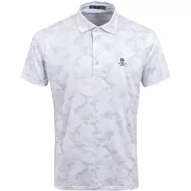 Icon Camo Printed Polo Snow - AW23