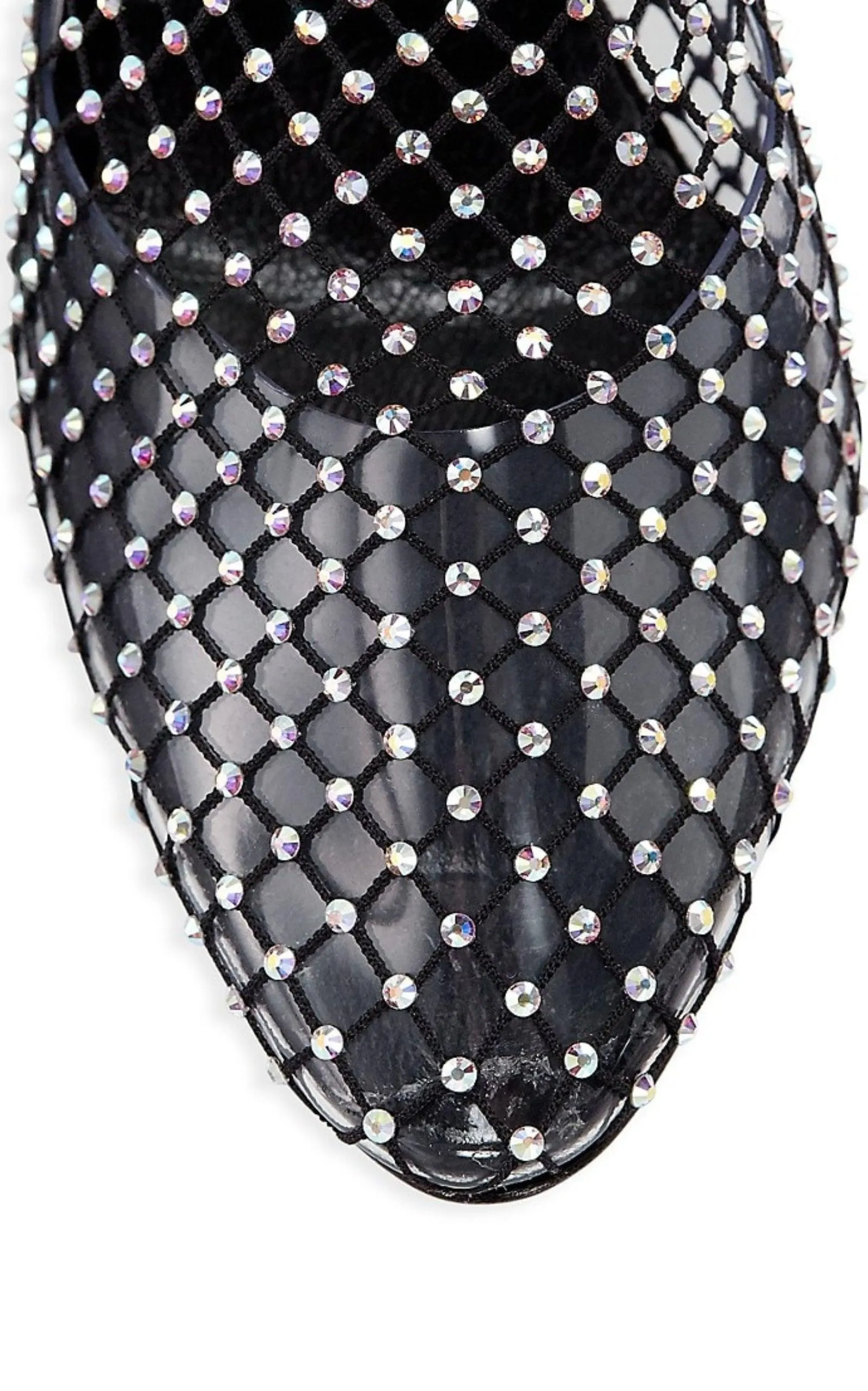 Koller Rhinestone Mesh Boots