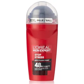 L 'Oréal Men Expert Stop Stress Antiperspirant 48H Roll-On, 50 ml