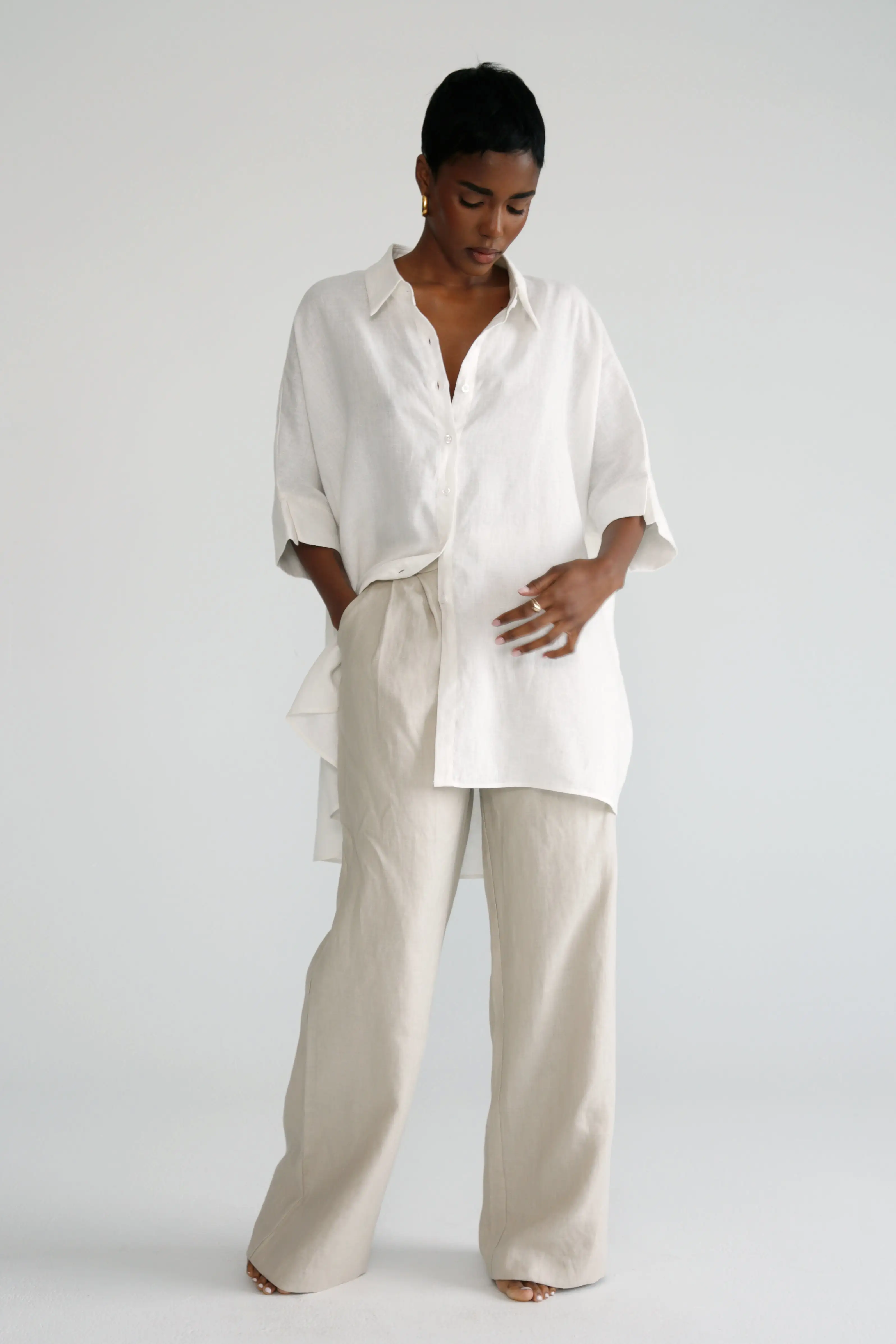 Linen Oversized Shirt