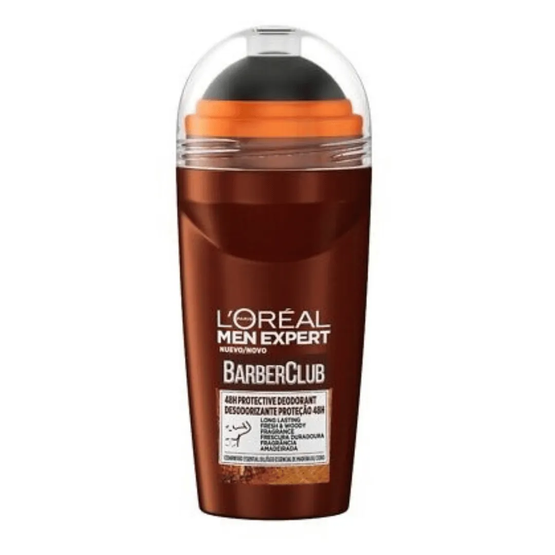 L'OREAL MEN EXPERT Barber Club ROLL-ON Anti-Perspirant Deodorant 50ML