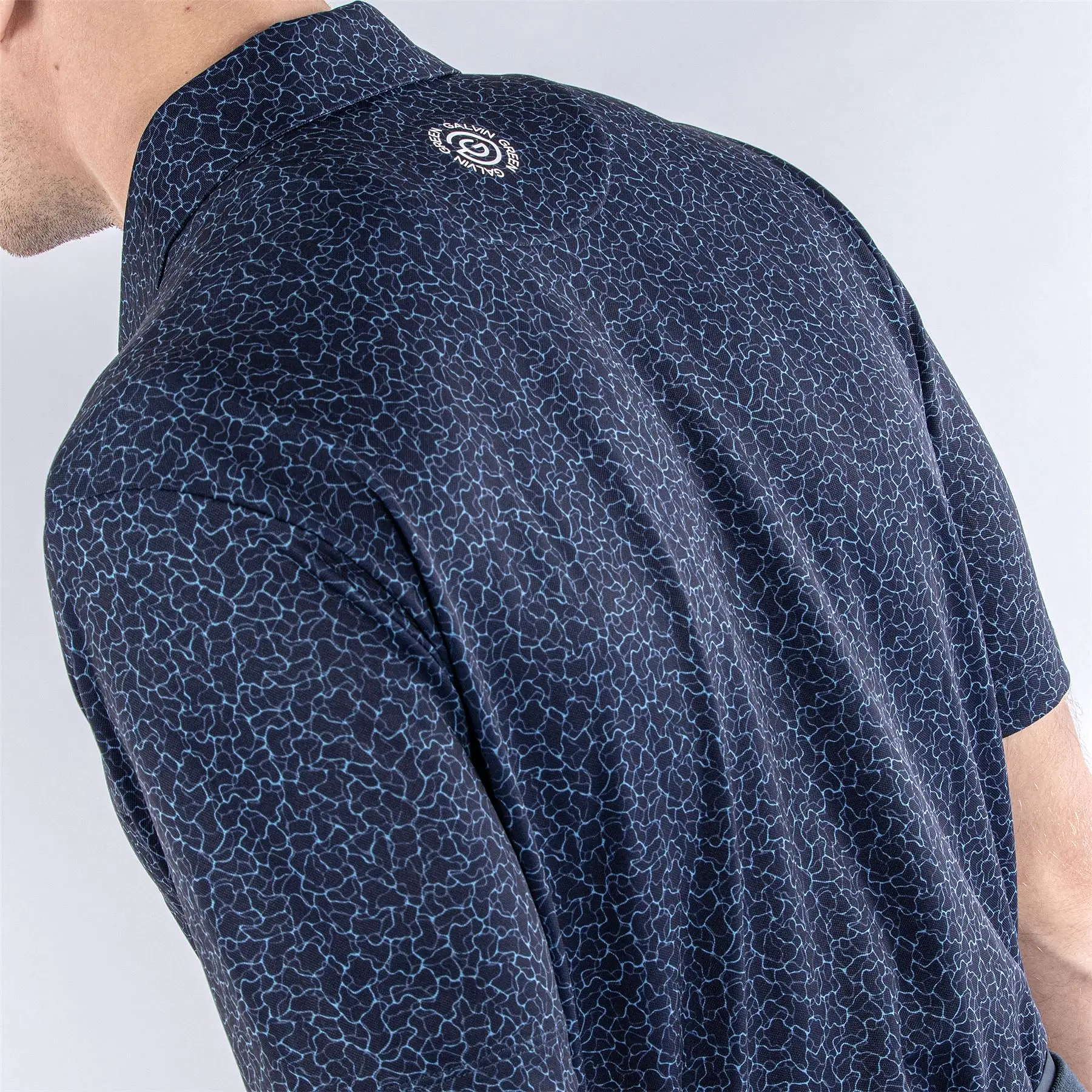 Mani Ventil8+ Breathable Regular Fit Polo Navy - 2024