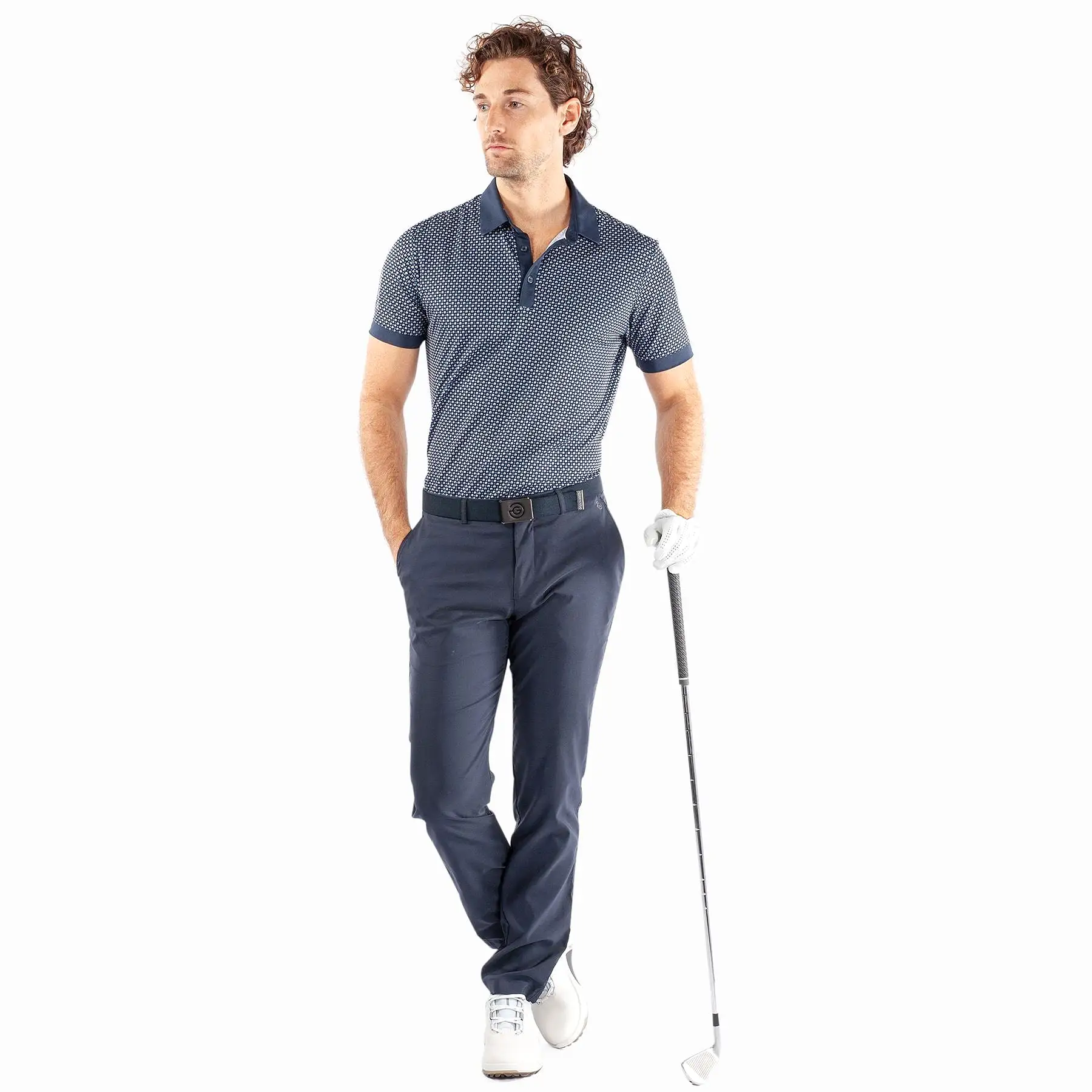 Mate Ventil8+ Polo Cool Grey/Navy - SS24