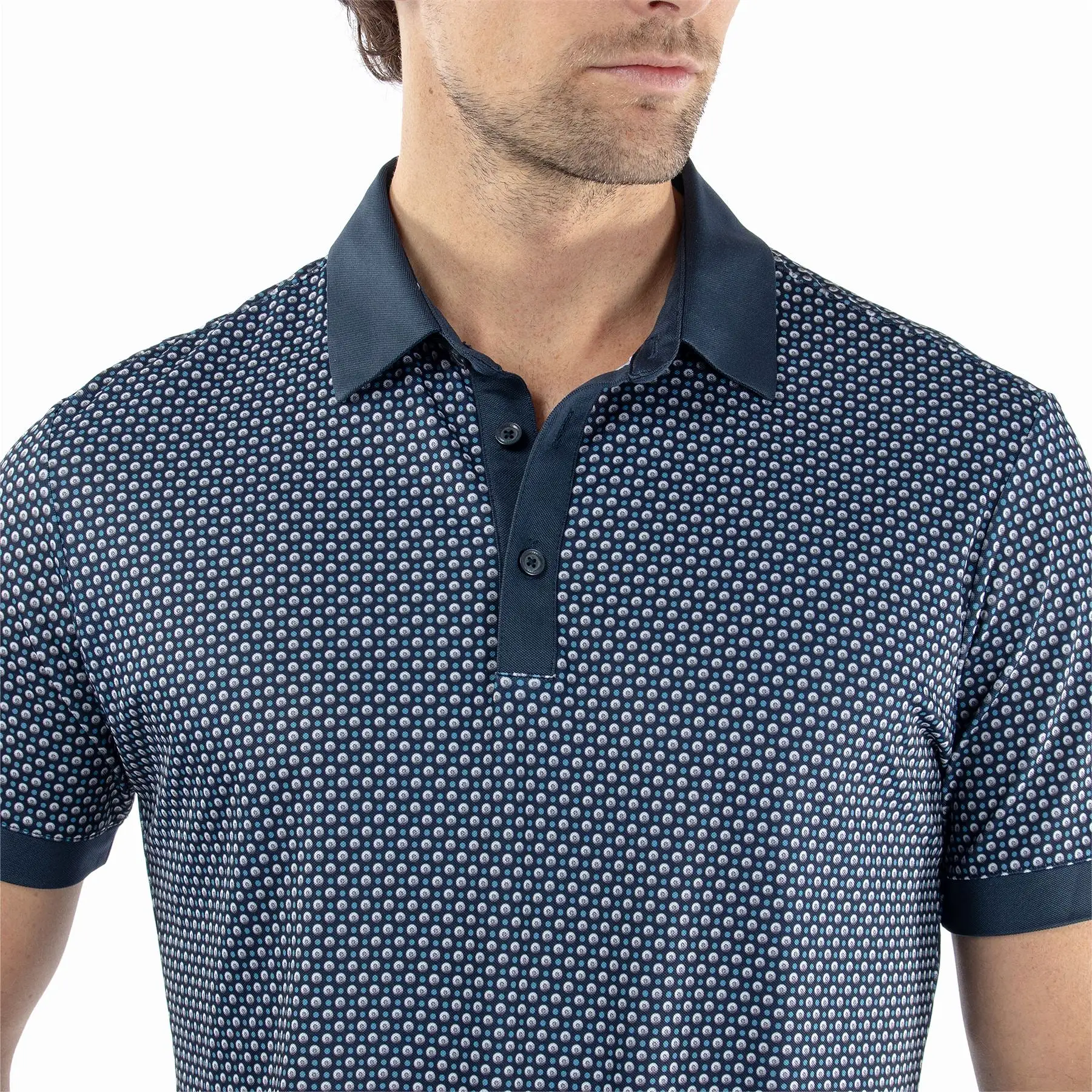 Mate Ventil8+ Polo Cool Grey/Navy - SS24