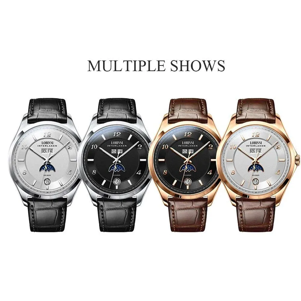 Men's Luxury Top Seagull Movement Luminous Mechanical Watch